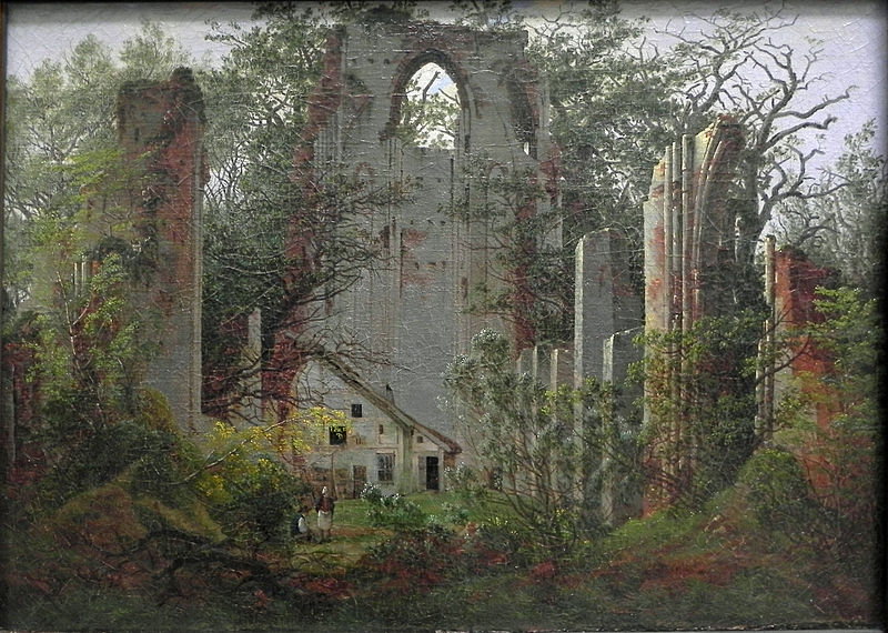 Ruins of Eldena Monastery near Greifswald